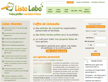 Tablet Screenshot of listolabo.com